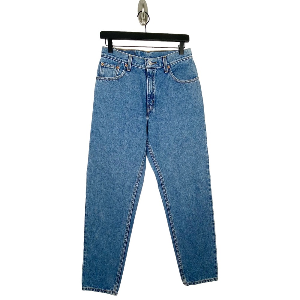Vintage Levi’s Relaxed Fit Tapered Leg 550 Medium Wash Jeans Size 9 Junior